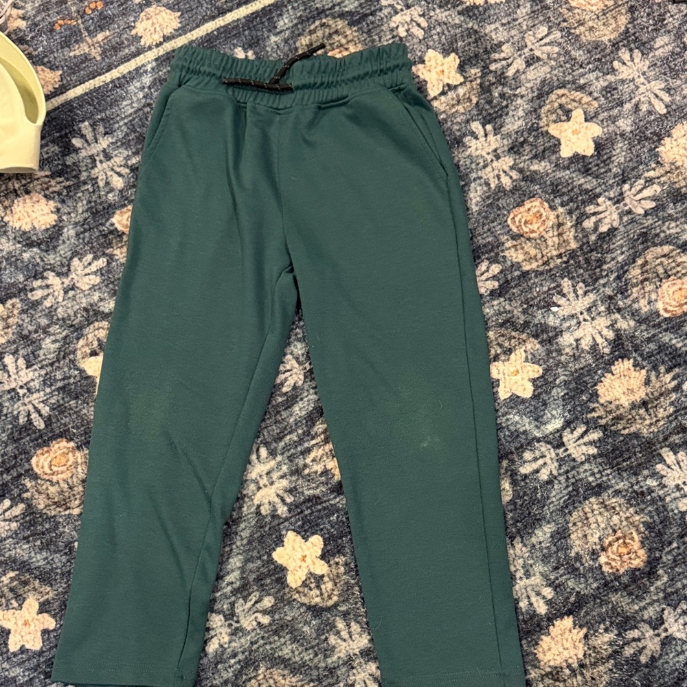 Market & Spruce Kids Teal Joggers